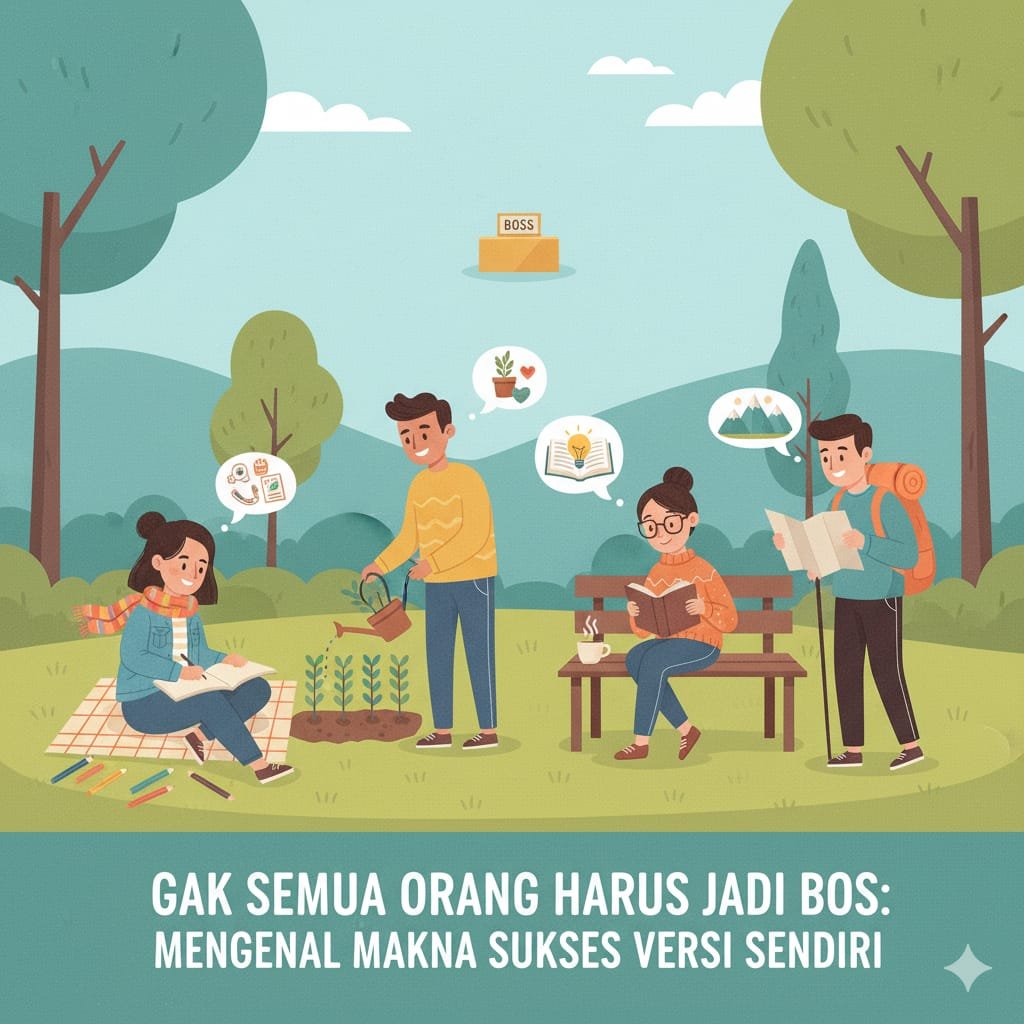 Gak Semua Orang Harus Jadi Boss: Mengenal Makna Sukses Versi Sendiri
